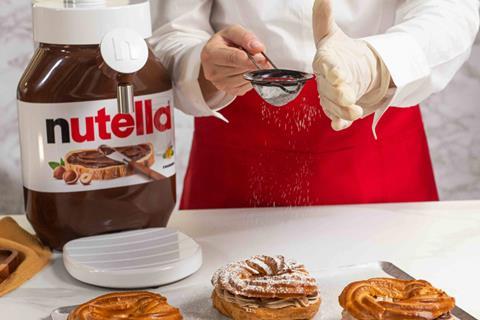 Nutella dispenser