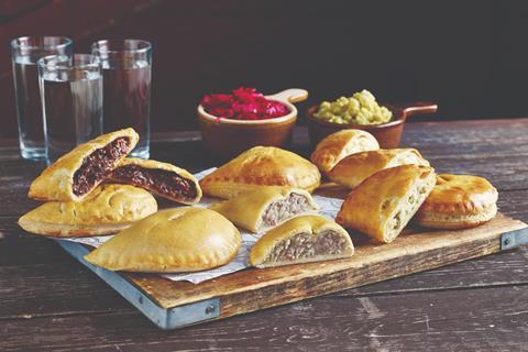 Carrs Pasties pasty selection