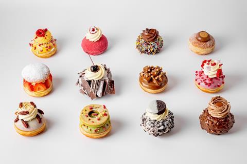 Selection of doughnuts and pastries - Donutelier
