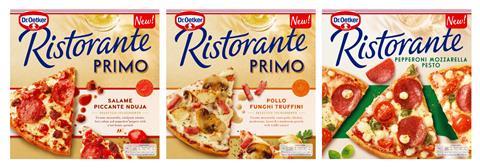 Dr. Oetker Ristorante Primo pizzas