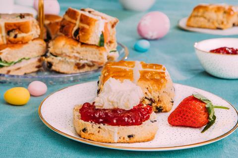 Hot Cross Scones 5x4