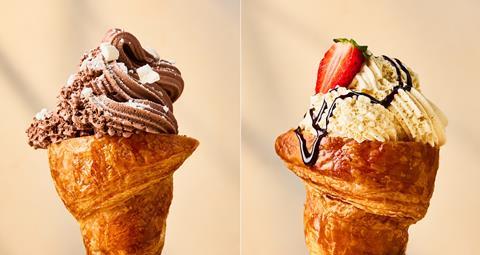 Paul ice cream croissants