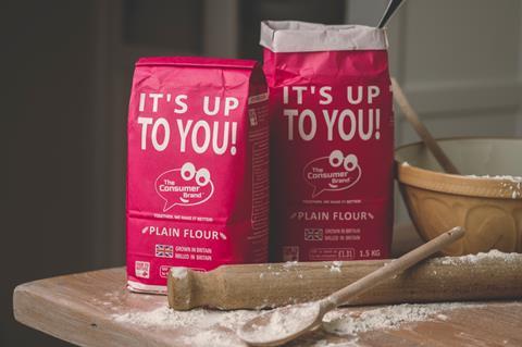 The Consumer Brand's new flour Its up to You 