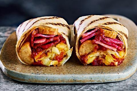 Délifrance - All Day Breakfast Wrap - 2100x1400