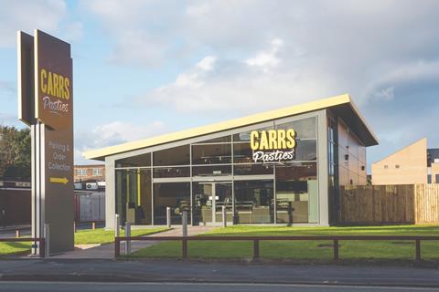 Carrs Pasties' Manchester Road store