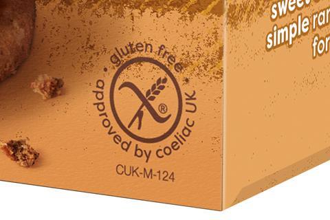 The Crossed Grain trademark on Nairn's packaging