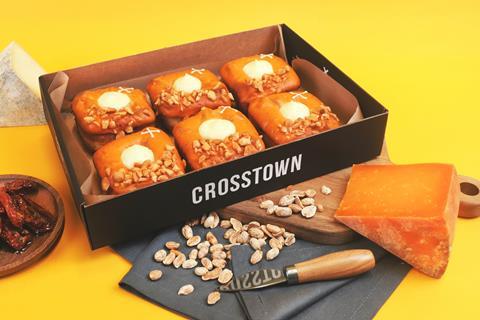 Crosstown X Cheesegeek savoury doughnuts