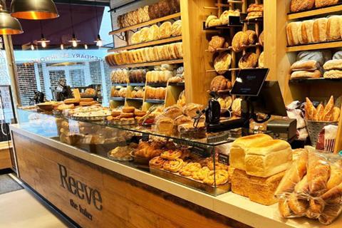 Reeve the Baker - Bakery counter inside Salisbury shop - 2100x1400