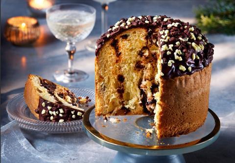 Asda choc orange panettone