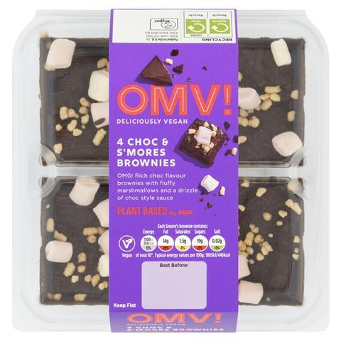 OMV! Choc  S'mores Brownies in packaging