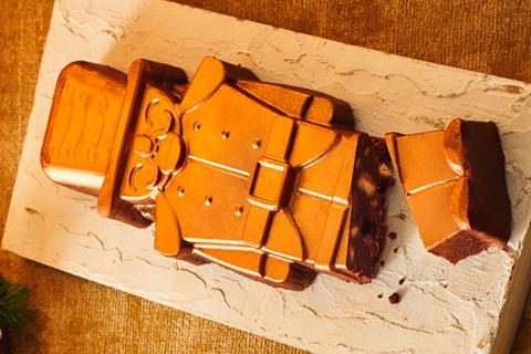 Sainsbury's - Free From Chocolate Orange Nutcracker Tiffin - 2100x1400