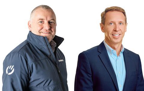 Bakkavor - lee Miley (left) replaces Ben Waldron (right) as the new CFO at Bakkavor  2100x1332