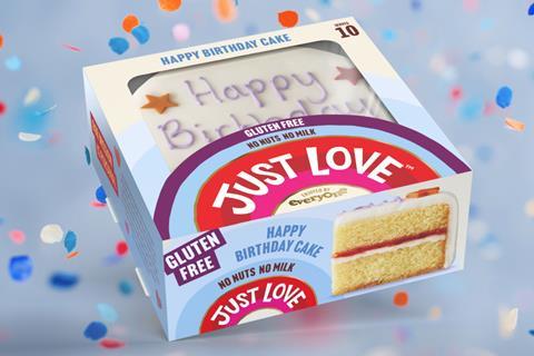 Happy Birthday Cake, Just Love Food Company  2100x1400