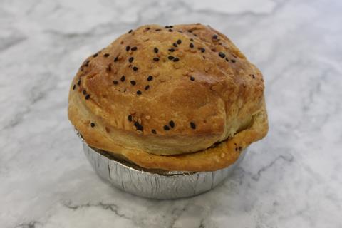 Beefcake Trinidadian Black-eyed Bean and Vegetable Pie - Beefcake Café