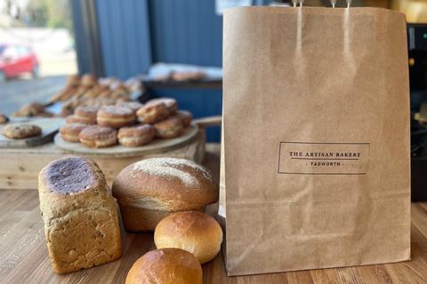 The Artisan Bakery packaging