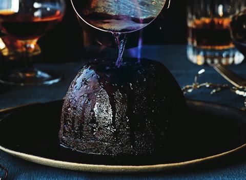McLarens - Flaming Christmas pudding