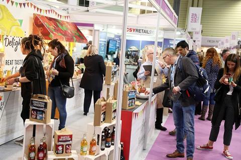Visitors at the UK Food & Drink Shows