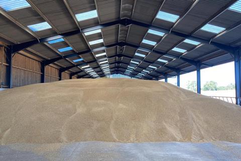 Grain shed at The Mead Farm