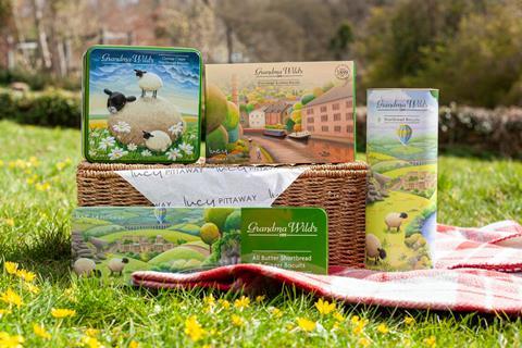 Grandma Wild's - Biscuit tins featuring Lucy Pittaway artwork