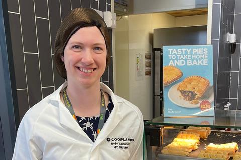 Emily Anderson, Cooplands product developer