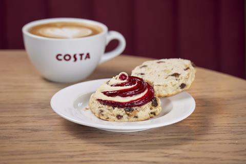 Costa - Dual-Swirl Scone