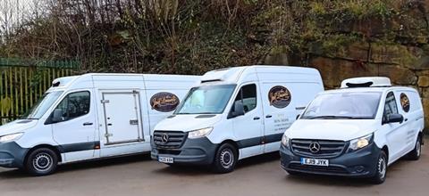 Just Desserts - Distribution vans