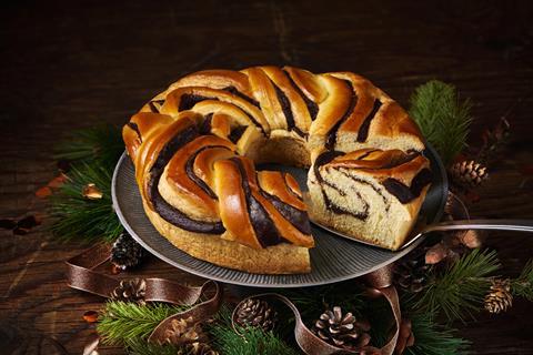 St Pierre Chocolate Brioche Wreath