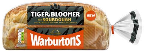 Warburtons Tiger Bloomer with Sourdough 2026
