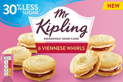 Mr Kipling 30% Less Sugar Whirls