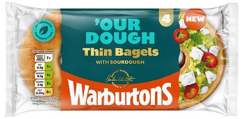 Warburtons Thin Bagels Our Dough 2026