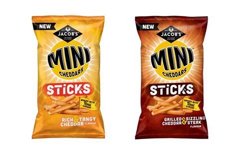 Jacob's Mini Cheddars Sticks