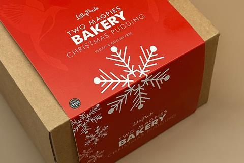 Two Magpies Bakery x LillyPuds - Vegan and gluten free Christmas pudding - 2100x1400
