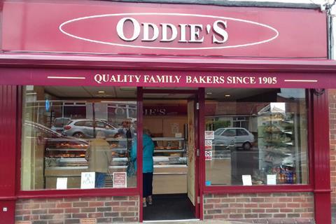 An Oddie's bakery shop in Pike Hill