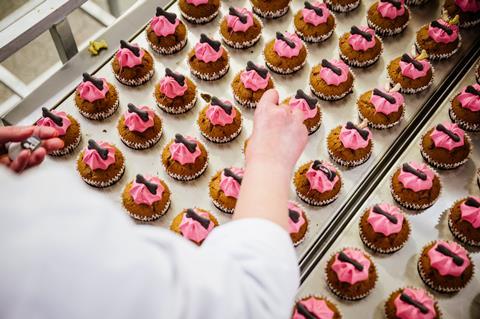 The Barking Bakery - Woofin iced muffins are finished at the Blackpool site