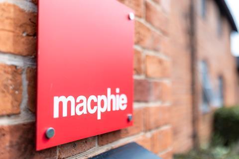 Macphie signage