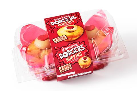 Speedibake has teamed up with Burton's Biscuits to make Jammie Dodgers Muffins