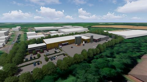 Artist's impression of Puratos Buckingham site