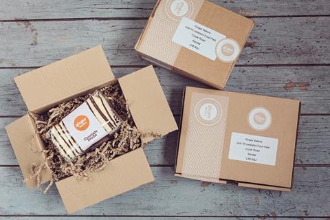 Ginger Bakers packaging