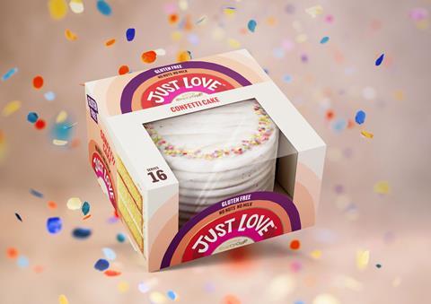 Confetti Cake by Just Love Food Company
