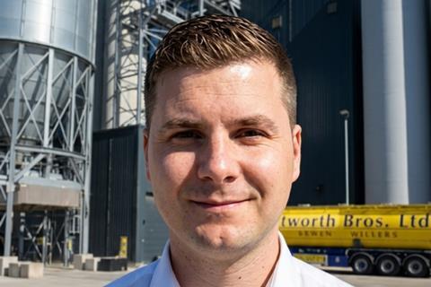 Whitworth Bros - Site manager Wayne O’Boyle outside the Whitley Bridge mill - 2100x1400