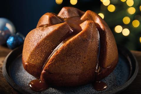 Morrisons - Free From Sticky Butterscotch Pudding Centrepiece