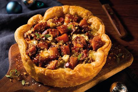 Morrisons - Brie & Harrisa Roasted Carrot Galette