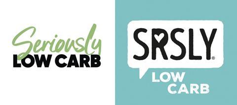 Seriously Low Carb's old logo and new logo