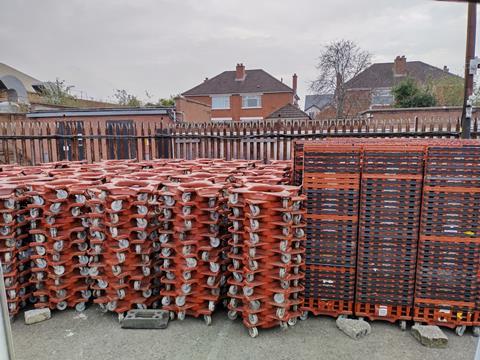 Bakers Basco - Some of the 2,000 pieces of bakery equipment retrieved in Northern Ireland during an operation earlier this month