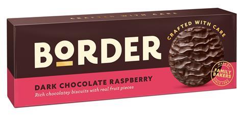 Border Biscuits Dark Chocolate & Raspberry