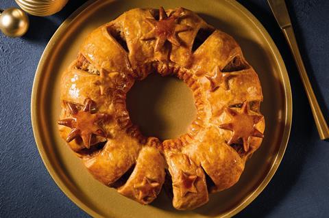 Morrisons - Sausage Roll Wreath