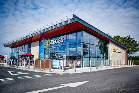 Greggs shop front