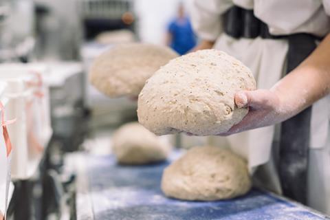Nicholas and Harris bread bread being moulded by hand