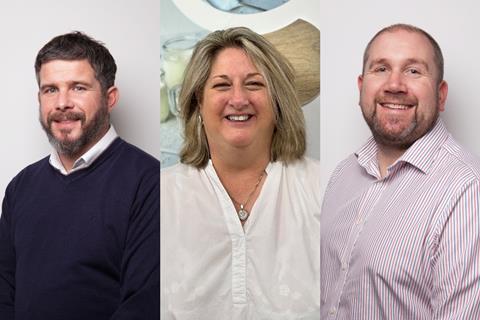 Meadow Foods new hires - Alun, Lorraine and Andy