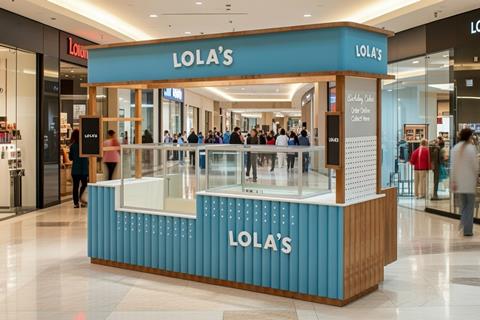 Lola's Cupcakes - New kiosk at the Trafford Centre in Manchester